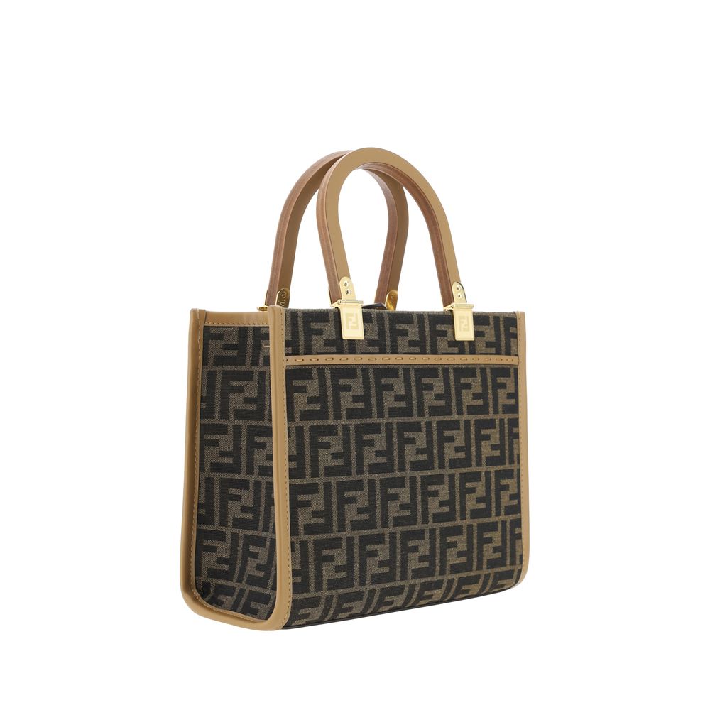 Fendi Brown Polyester Shoulder Bag - Image 3