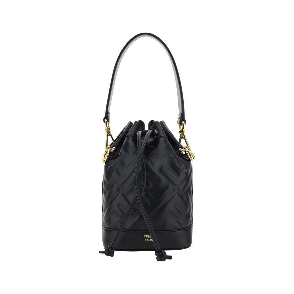 Fendi Black Polyamide Backet Bag
