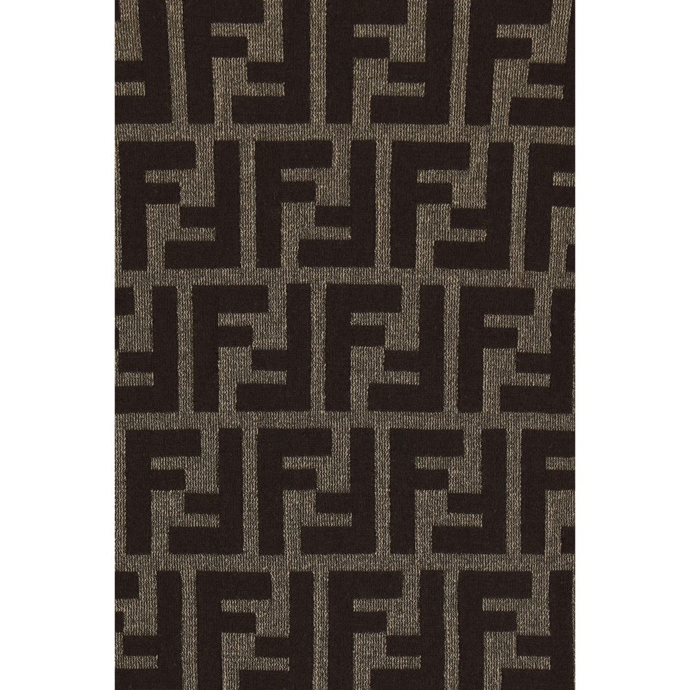 Fendi Brown Cotton T-Shirt - Image 3