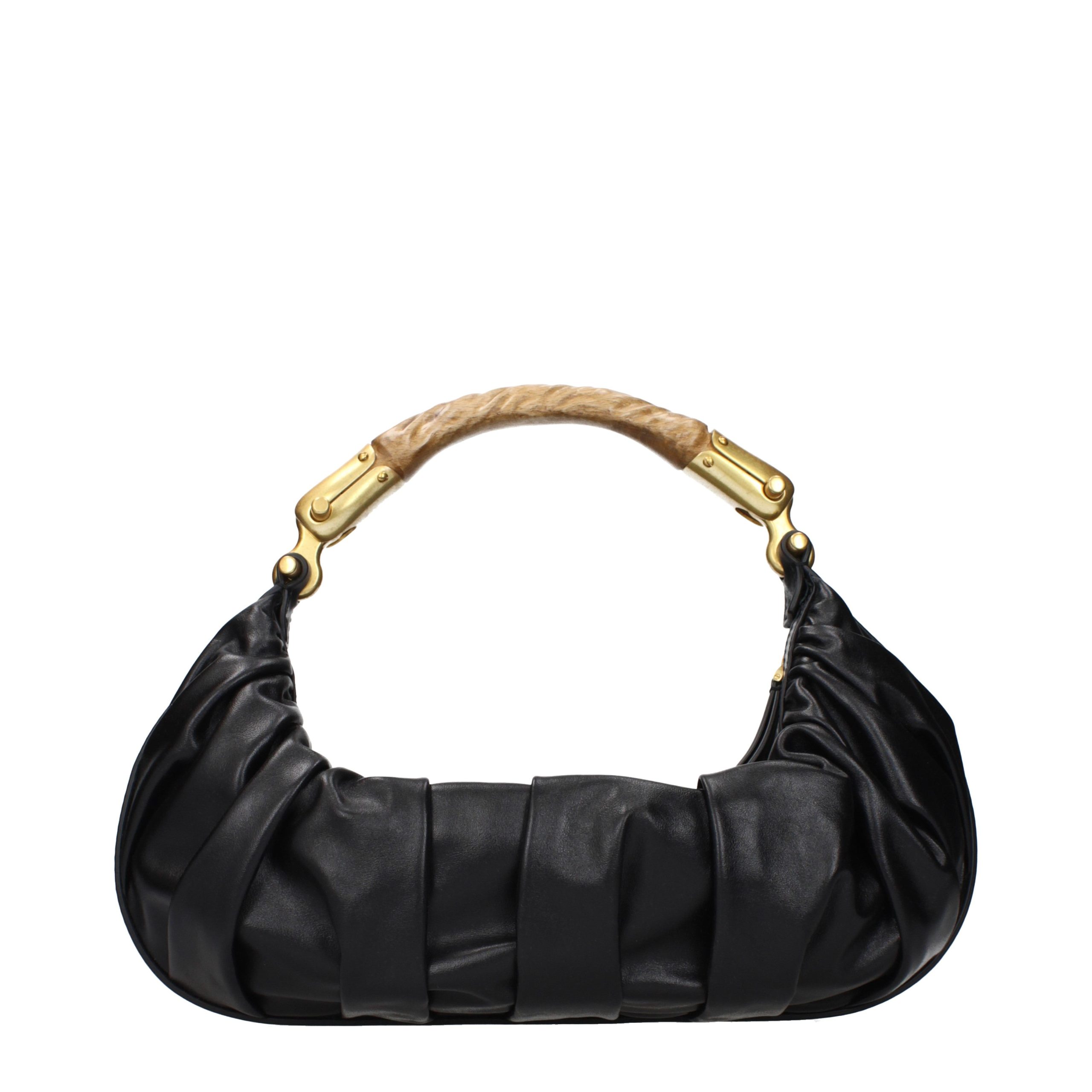 Balmain Black Leather Handbag - Image 3