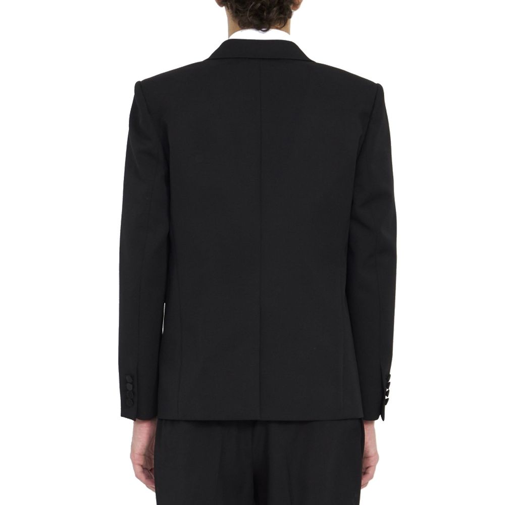Saint Laurent Black Wool Blazer - Image 3