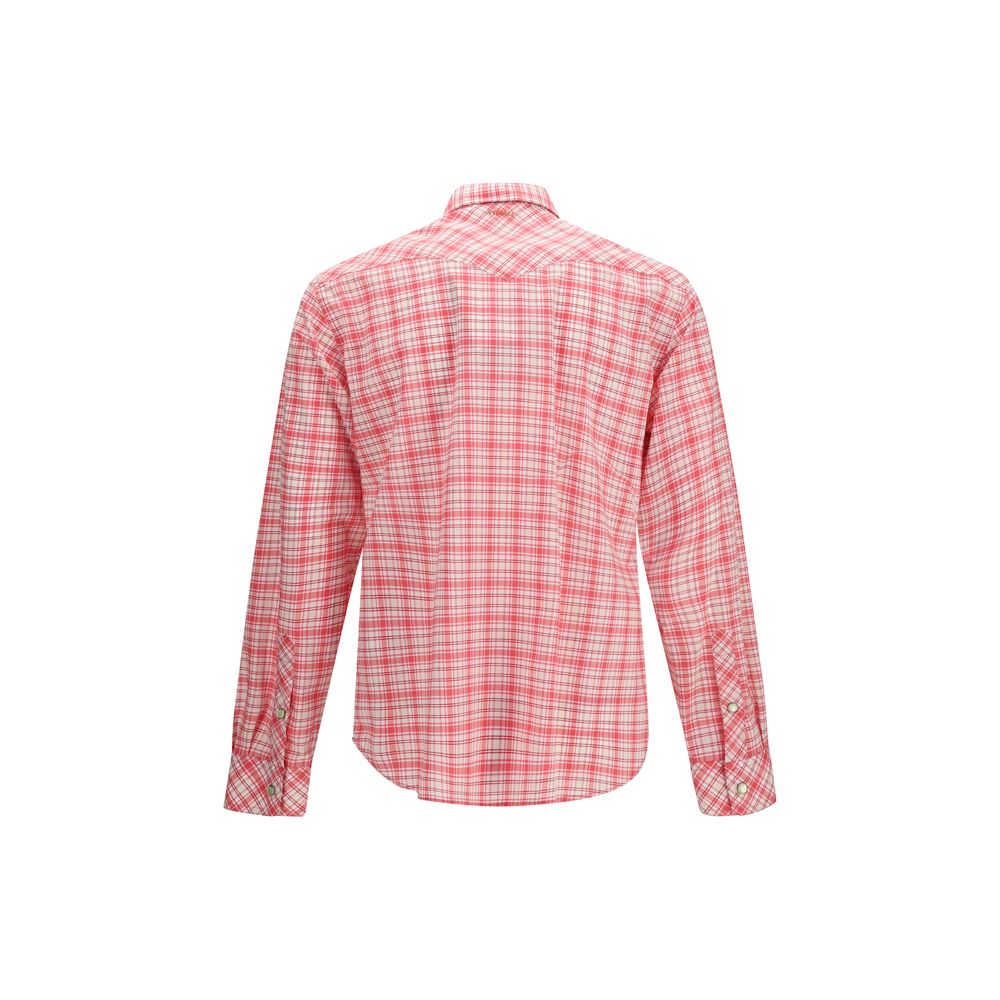 Versace Multicolor Cotton Pattern Shirt - Image 2