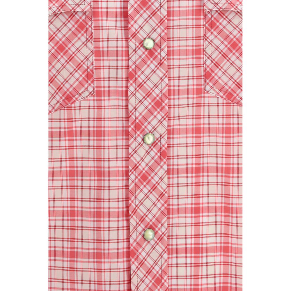 Versace Multicolor Cotton Pattern Shirt - Image 3
