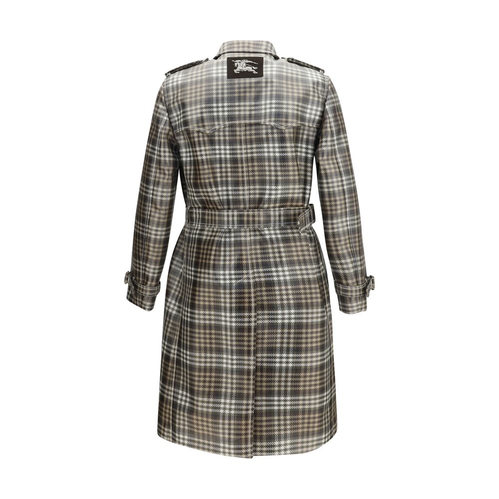 Burberry Brown Polyester Coat - Image 2