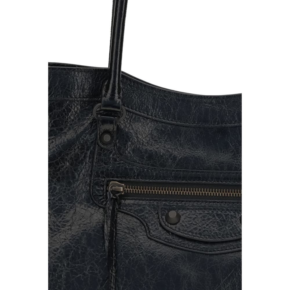 Balenciaga Black Lamb Ovis Aries Aries Shoulder Bag - Image 4