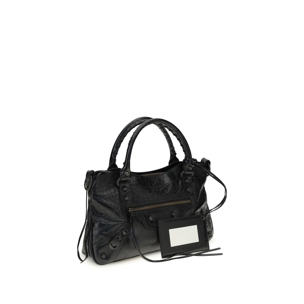 Balenciaga Black Lamb Ovis Aries Aries Shoulder Bag - Image 2