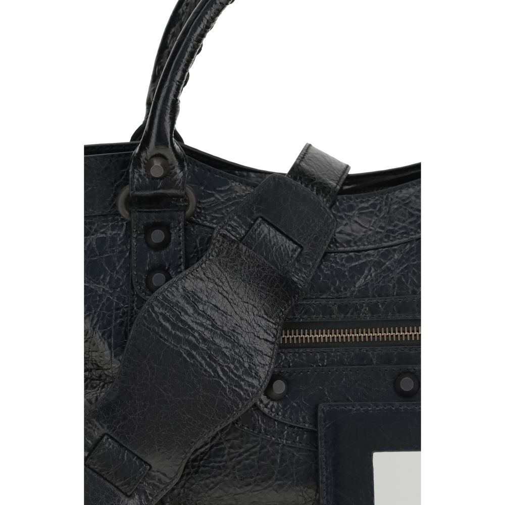 Balenciaga Black Lamb Ovis Aries Aries Shoulder Bag - Image 4