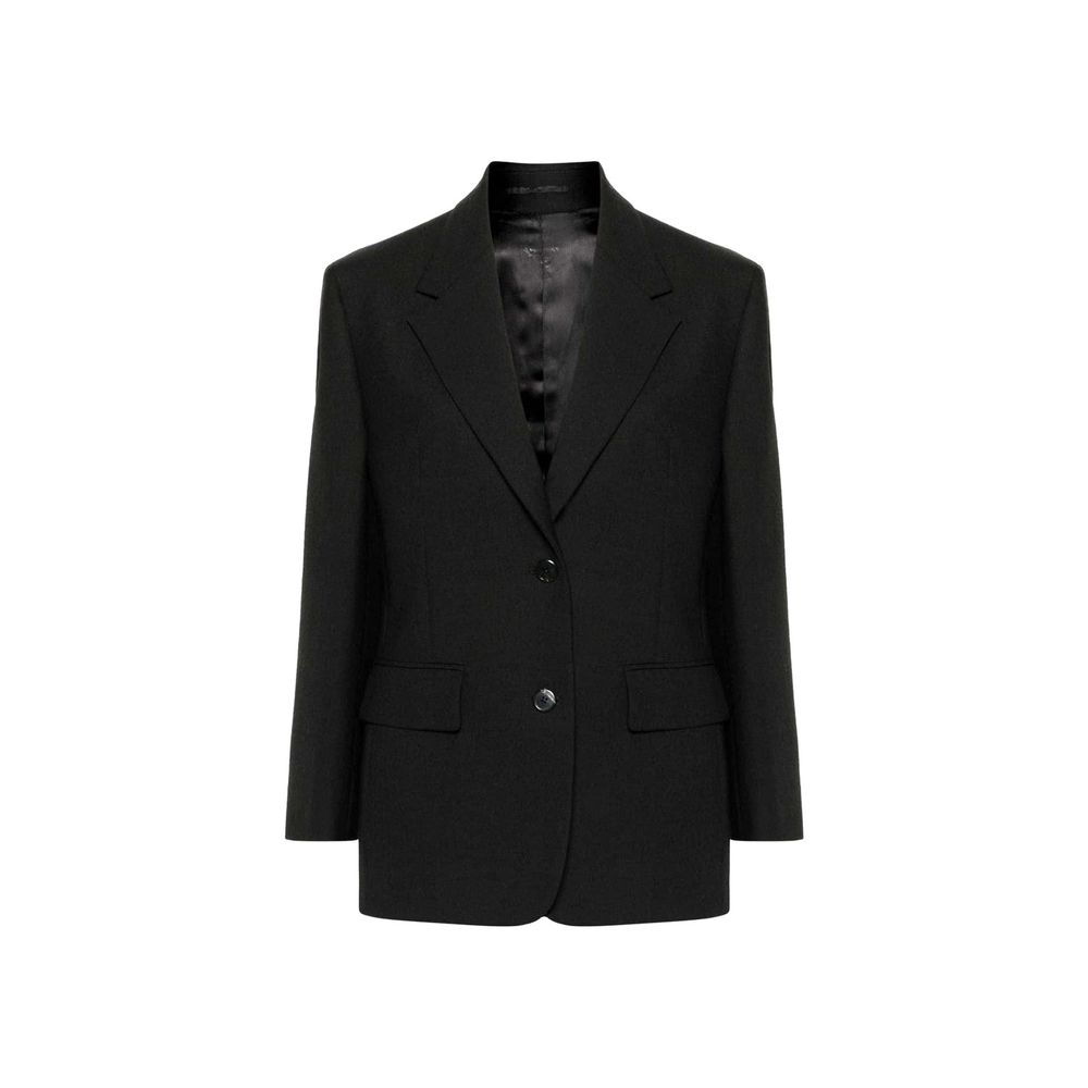 Prada Black Virgin Wool Blazer