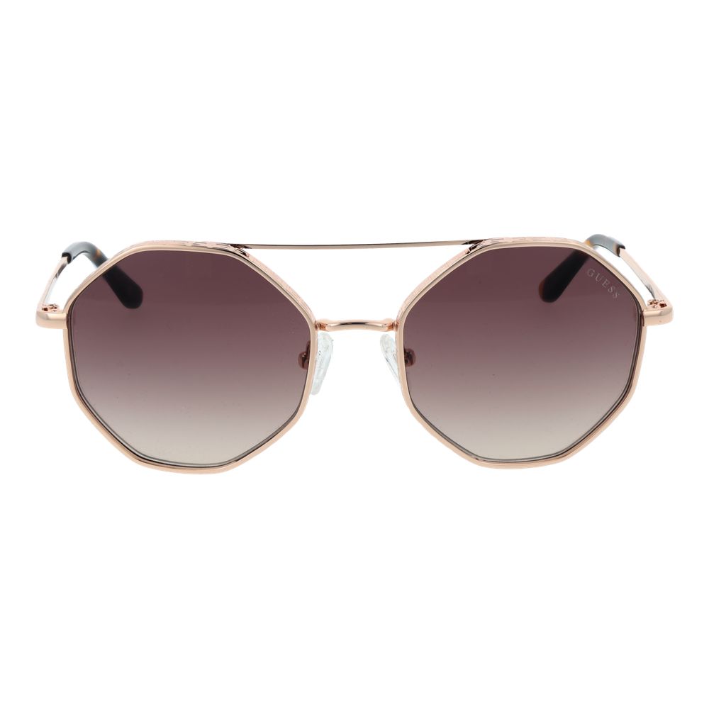 Guess Rose Gold Metal Sunglasses - Image 2