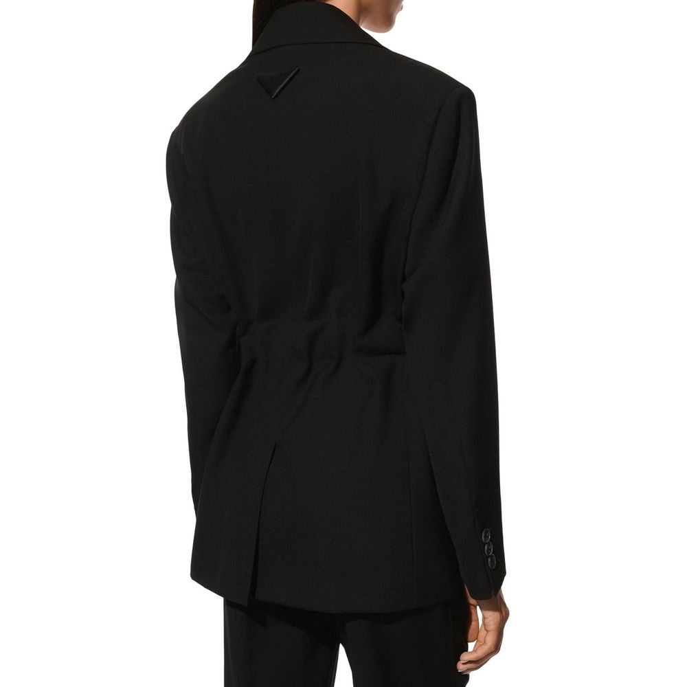 Prada Black Wool Blazer - Image 3