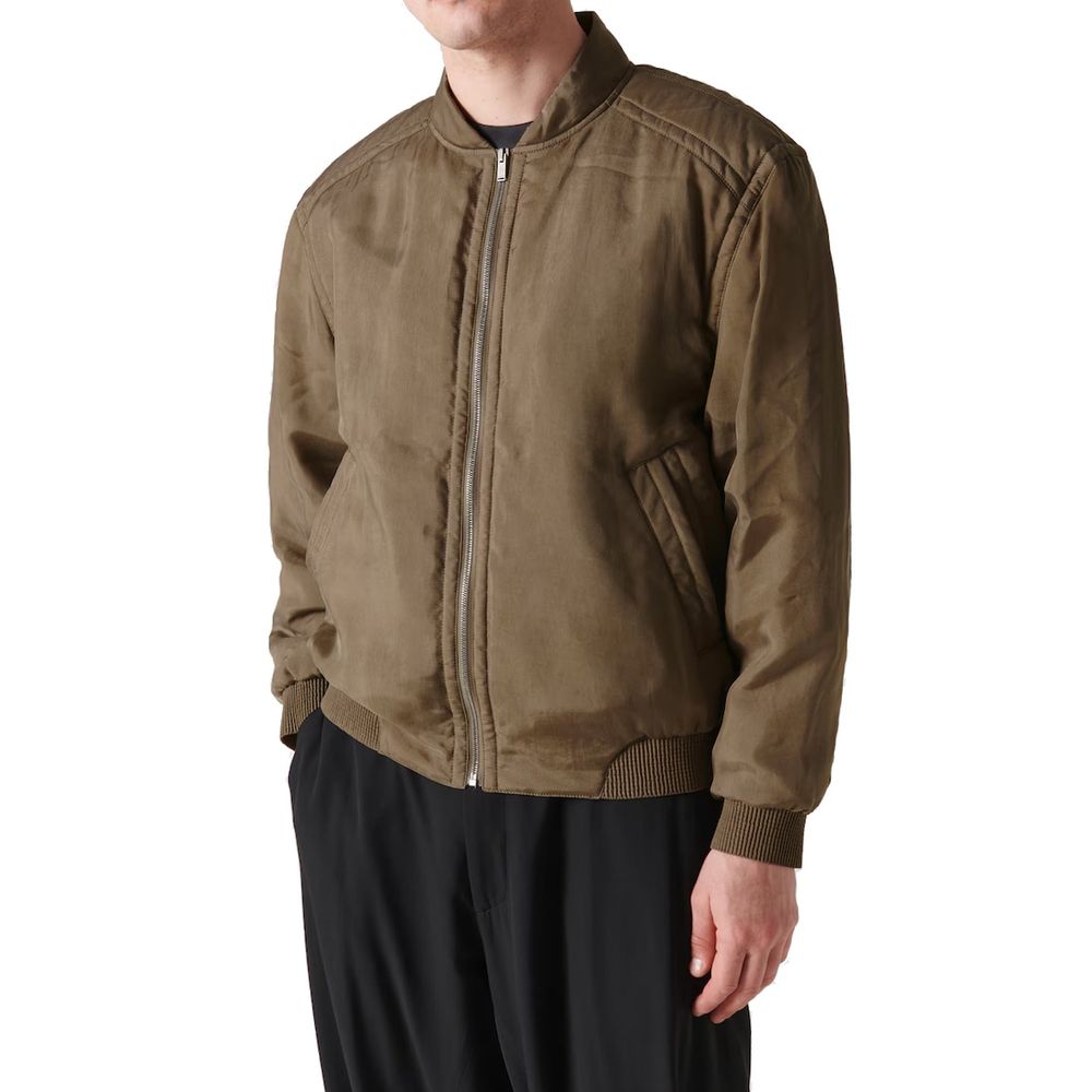 Saint Laurent Green Copper Bomber - Image 2