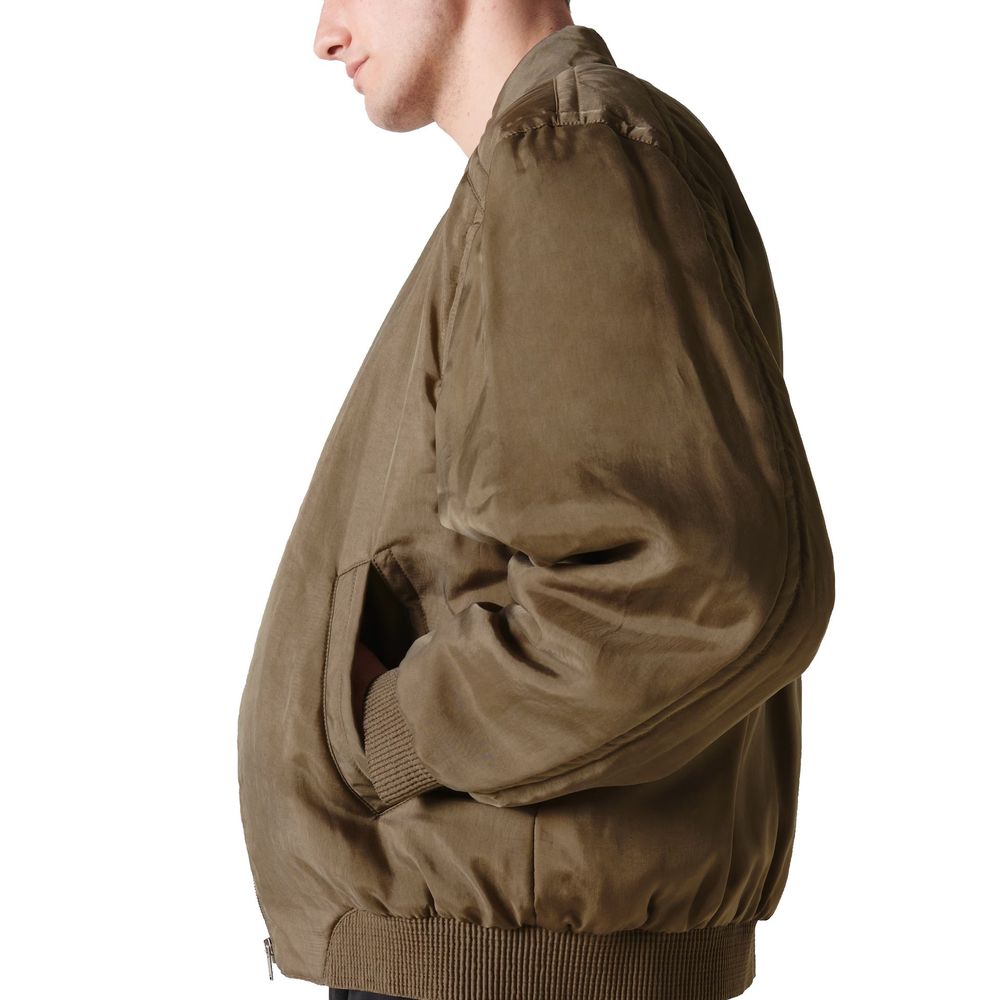 Saint Laurent Green Copper Bomber - Image 4