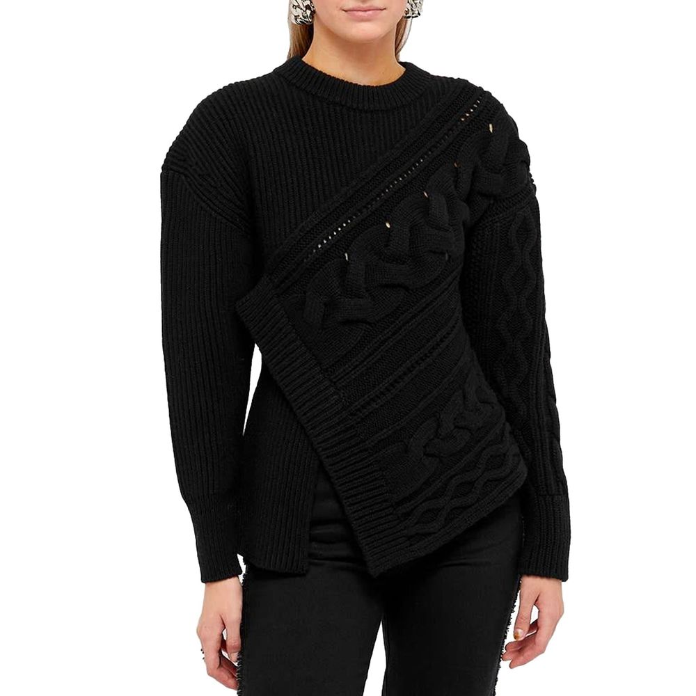 Alexander McQueen Black Wool Sweatshirt - Image 2