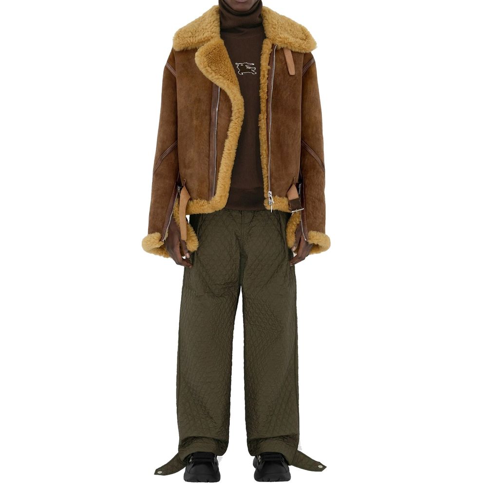 Burberry Bicolor Polyamide Casual Pants - Image 2