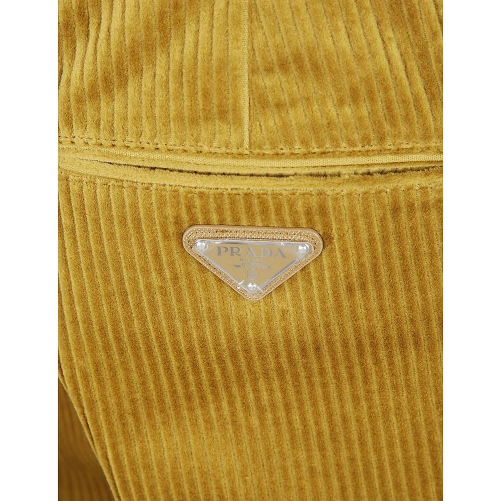 Prada Bicolor Cotton Casual Pants - Image 4