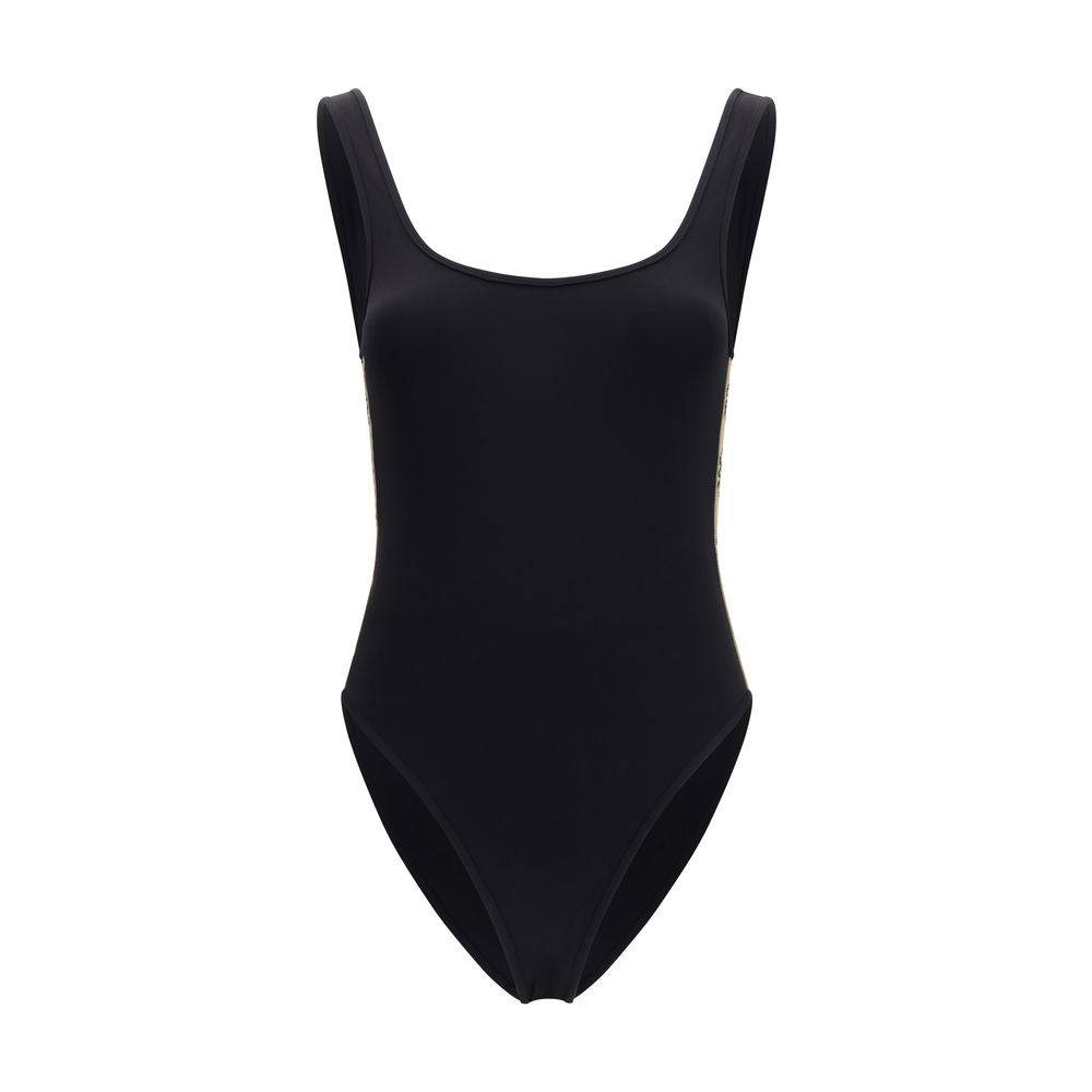Burberry Black Polyamide One-Piece Swimsuit
