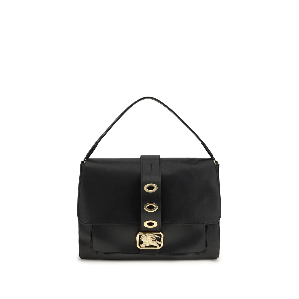 Burberry Black Lamb Ovis Aries Aries Shoulder Bag