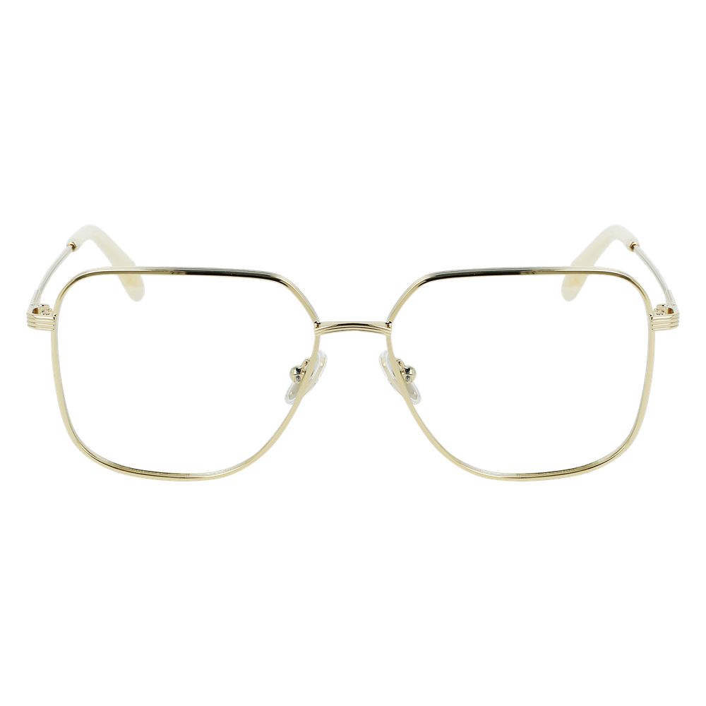 Victoria Beckham Gold Metal Glasses (Frames) - Image 2