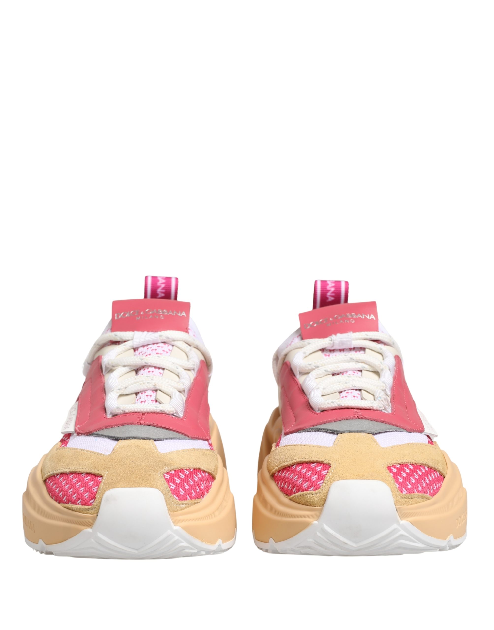 Dolce & Gabbana Multicolor Daymaster Low Top Sneakers Shoes - Image 4