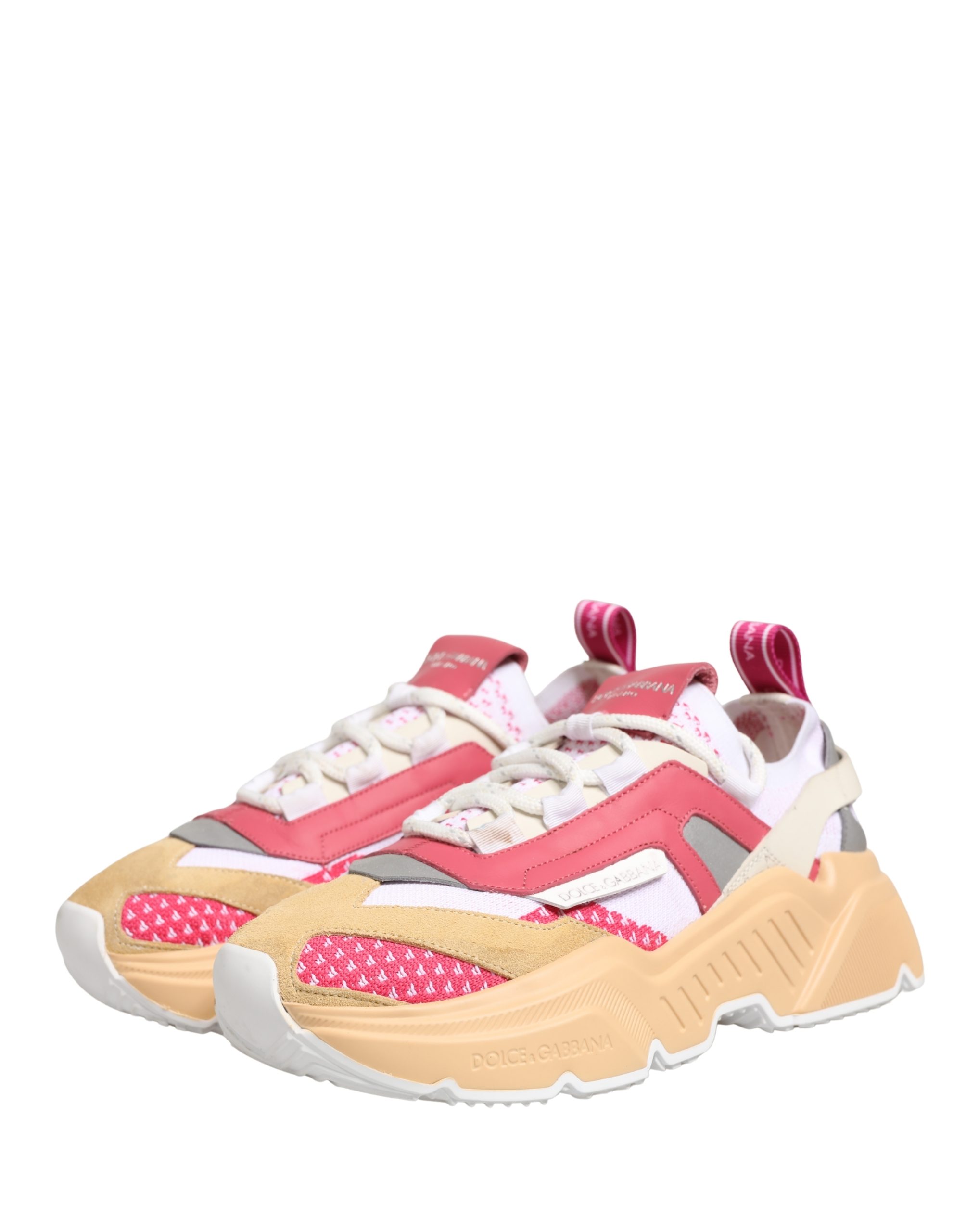 Dolce & Gabbana Multicolor Daymaster Low Top Sneakers Shoes - Image 6