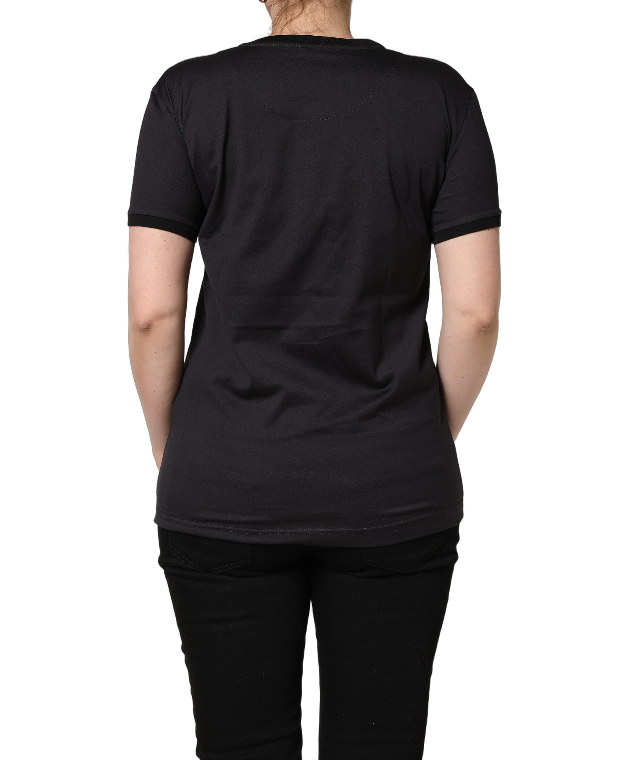 Dolce & Gabbana Black #IAMACHRISTMASTREE Print Cotton T-shirt - Image 4