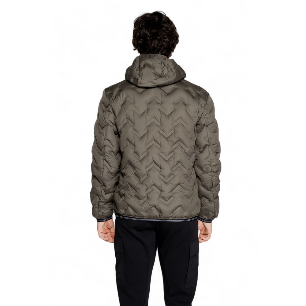 Blauer Bicolor Polyethylene Full-Length Jacket - Image 3