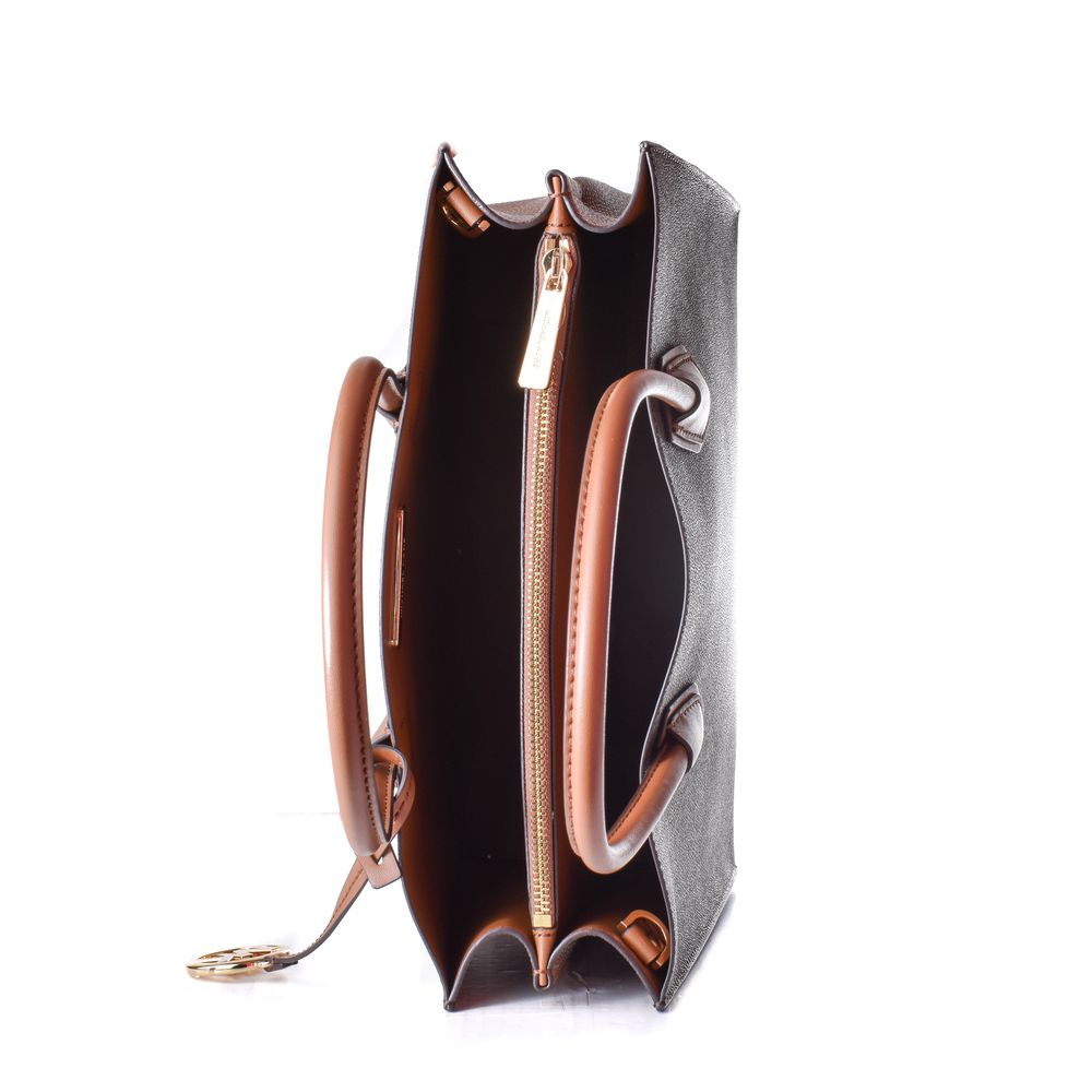 Michael Kors Brown Leather Shoulder Bag - Image 3