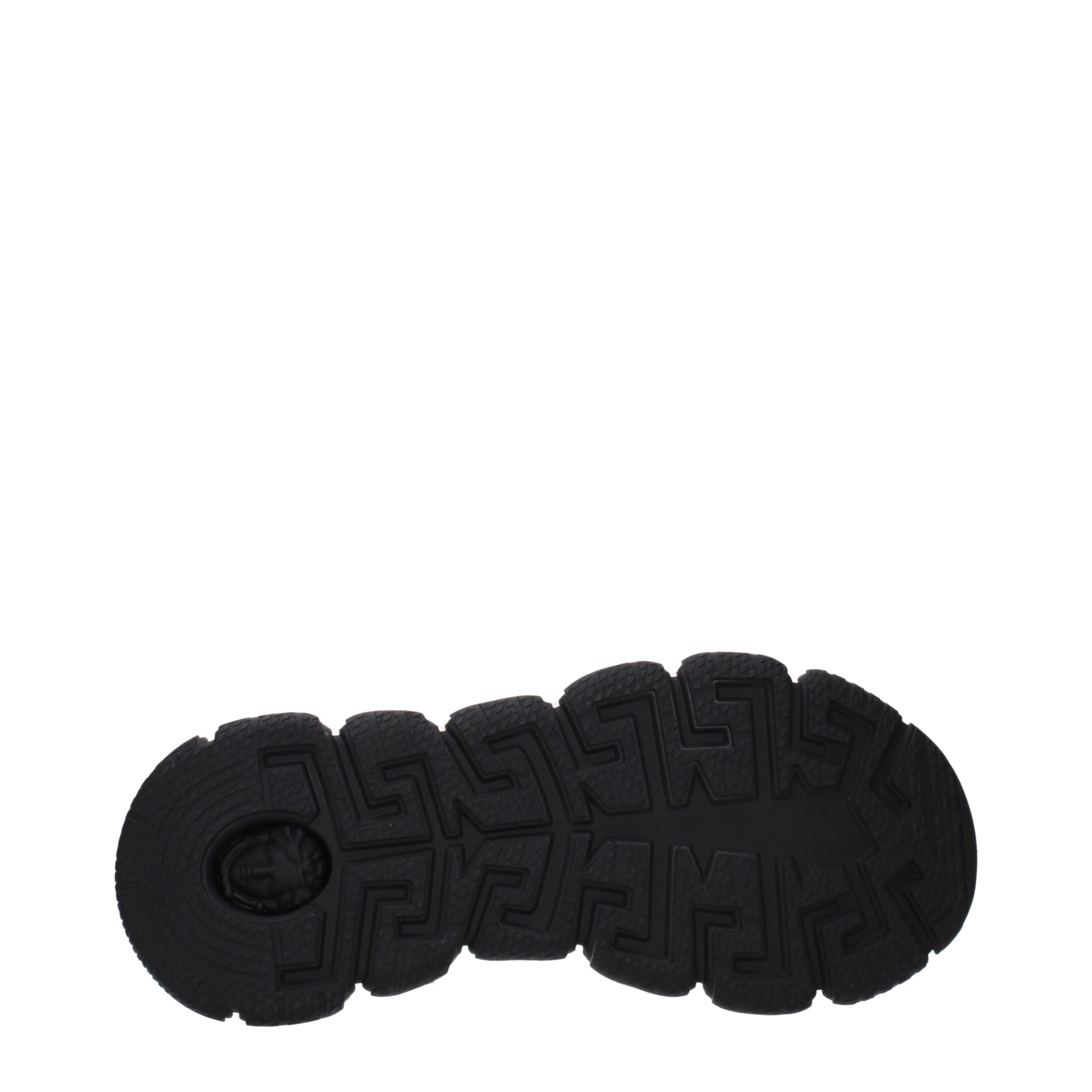 Versace White Fabric Athletic Sneakers - Image 5