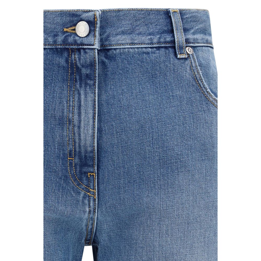 Calvin Klein Blue Cotton Straight-Leg Jeans - Image 3