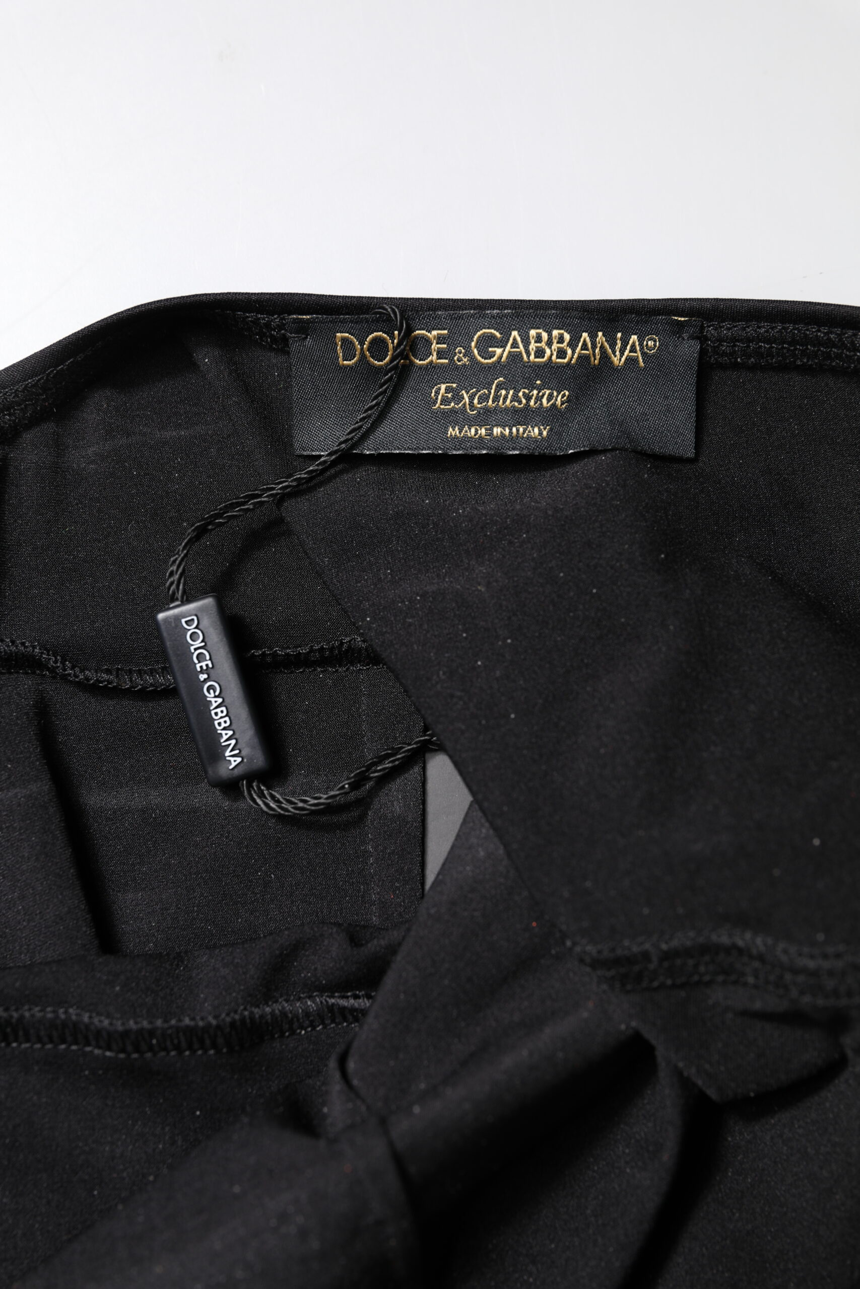 Dolce & Gabbana Black Sleeveless Bodycon Women Jumpsuit Dress - Image 8