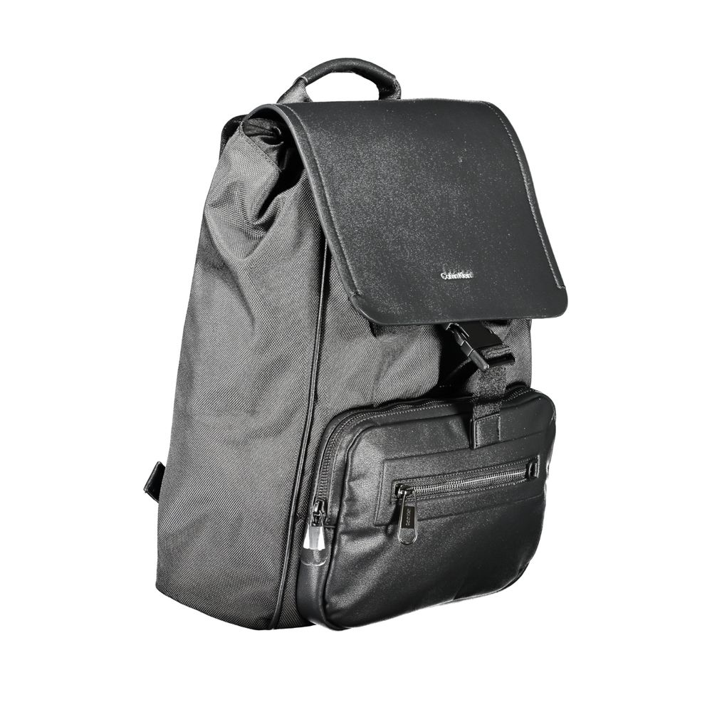 Calvin Klein Nero Polyester Men's Backpack - Image 3