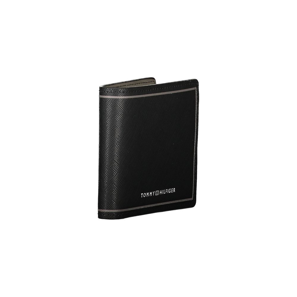 Tommy Hilfiger Black Leather Men Wallet - Image 3