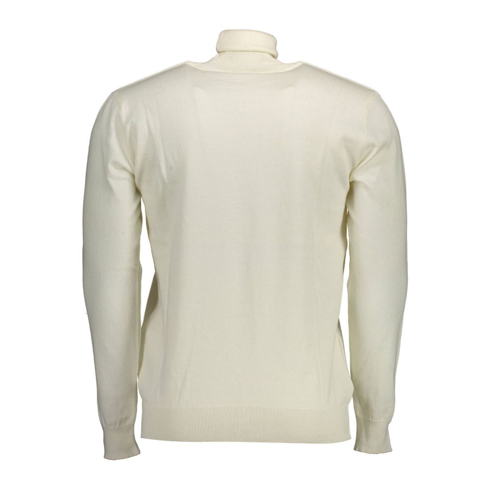 U.S. POLO ASSN. White Cotton Men's Sweater - Image 2