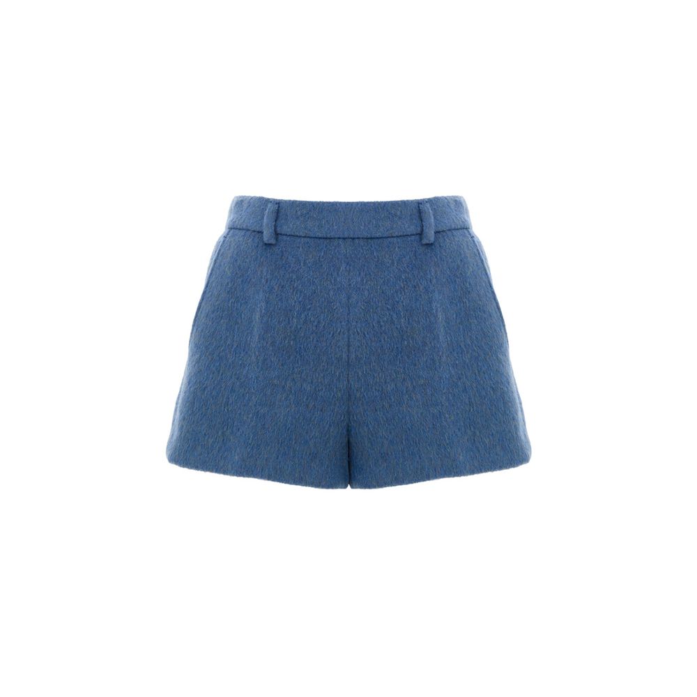 Gucci Blue Wool Shorts