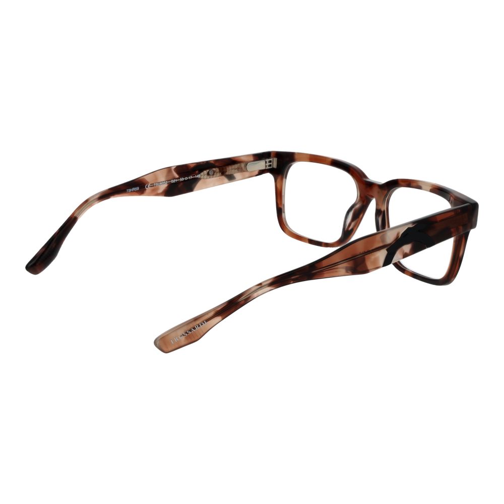 Trussardi Brown Acetate Glasses (Frames) - Image 3