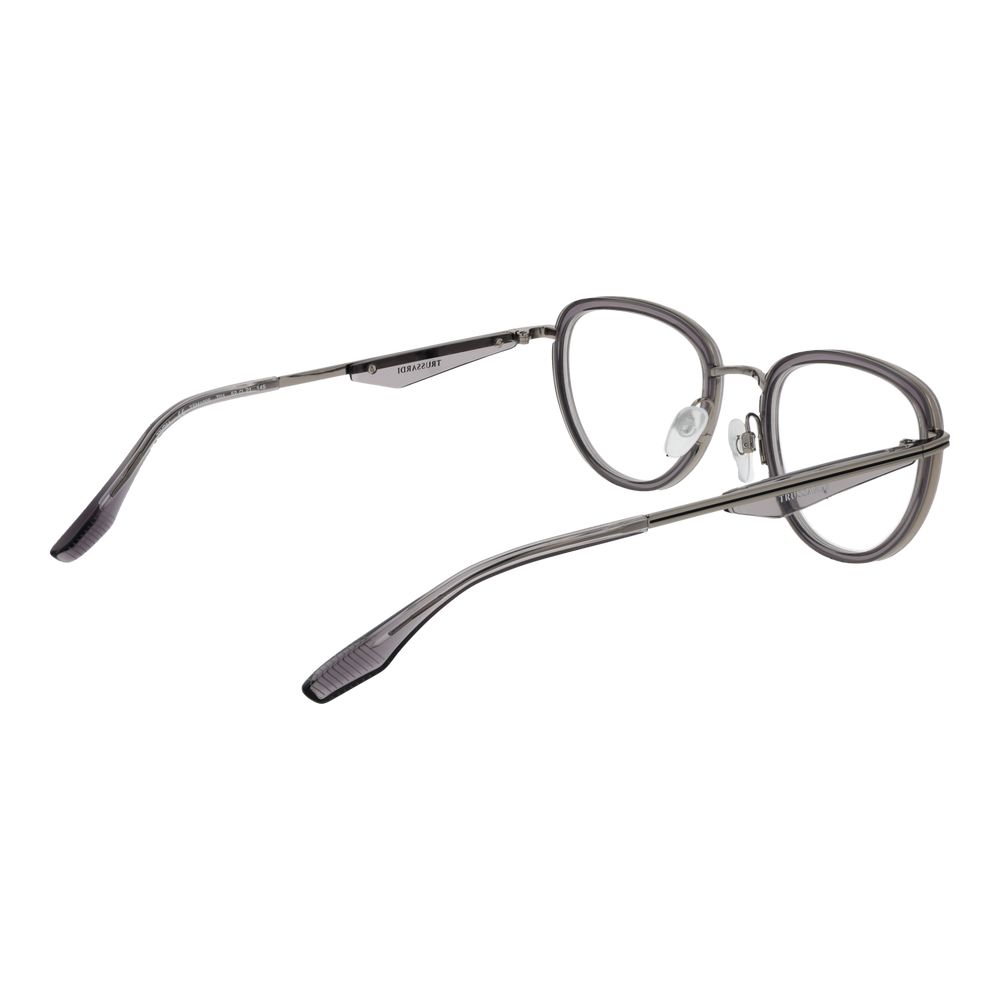 Trussardi Gray Metal Glasses (Frames) - Image 3