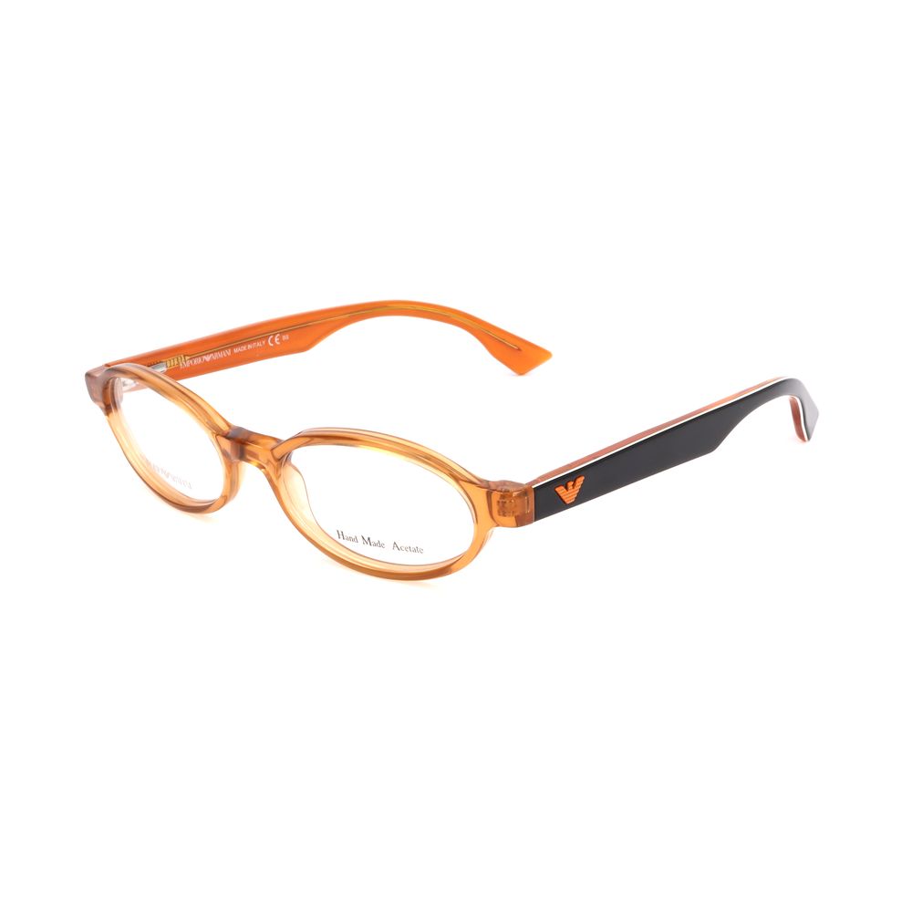 Emporio Armani Brown Acetate Glasses (Frames) - Image 2