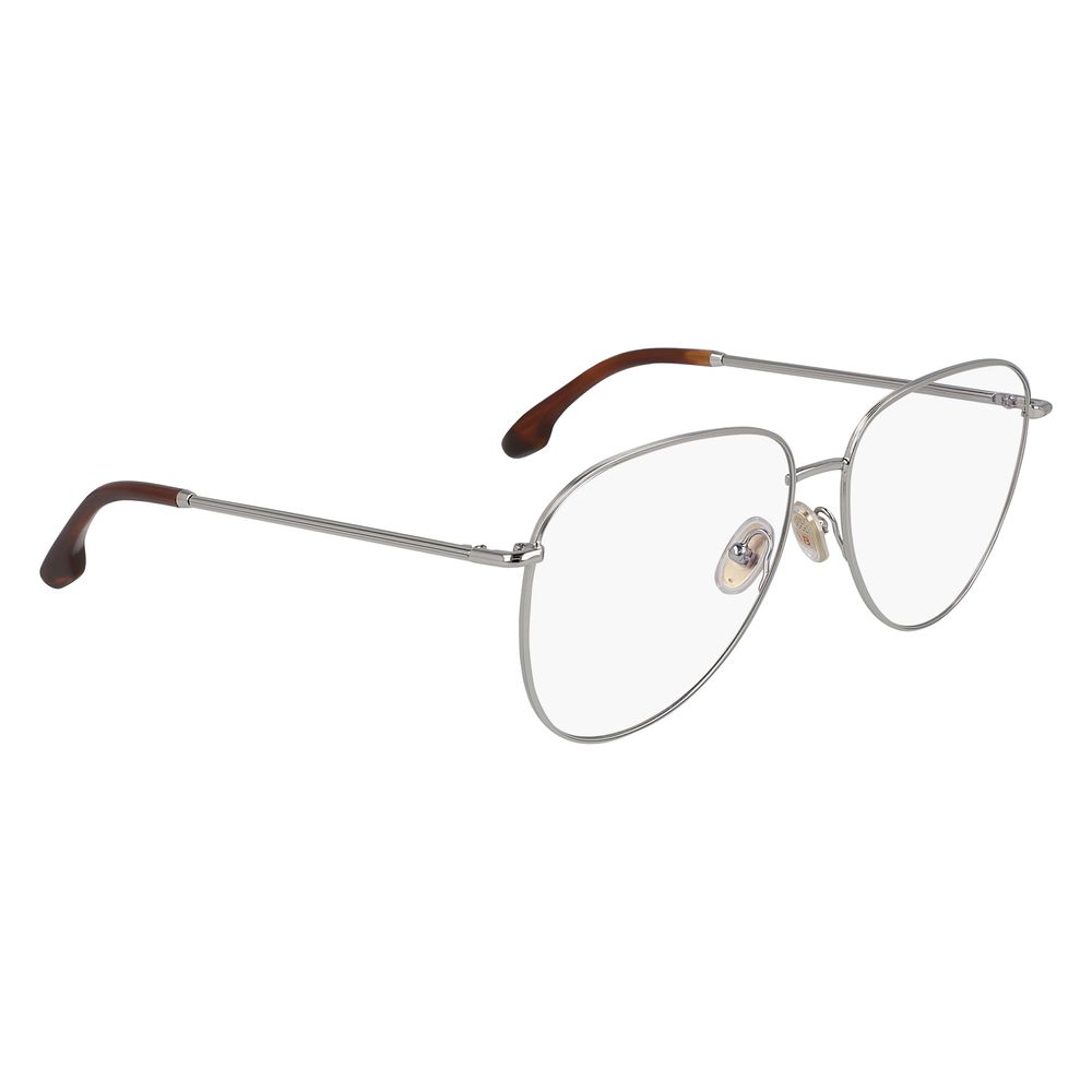 Victoria Beckham Gray Metal Glasses (Frames) - Image 3