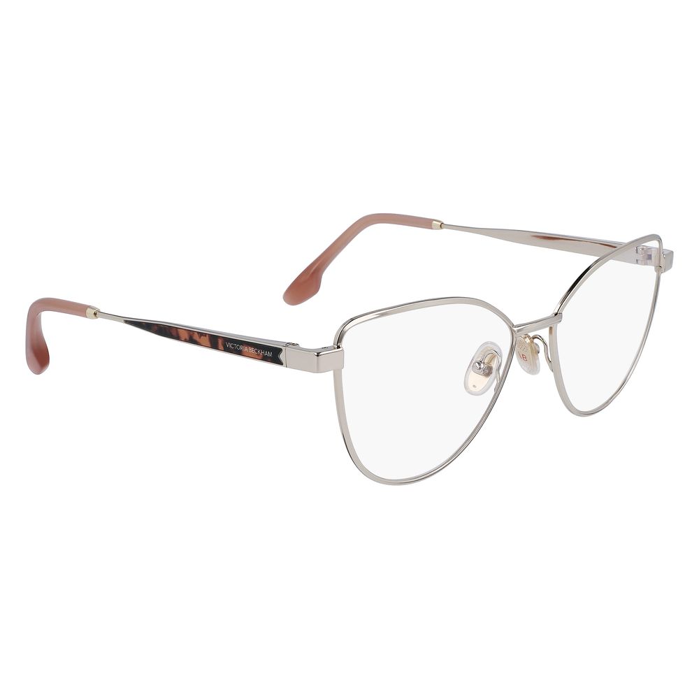 Victoria Beckham Gold Metal Glasses (Frames) - Image 3