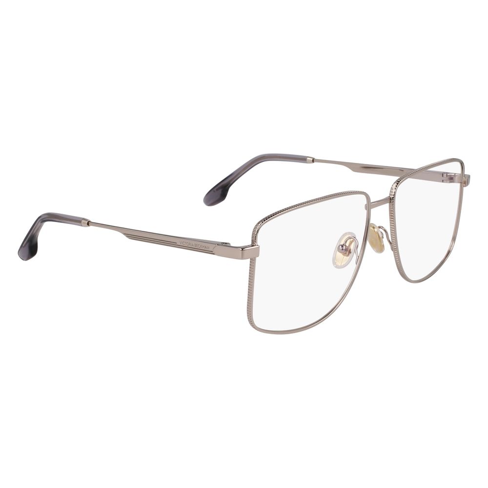 Victoria Beckham Gray Metal Glasses (Frames) - Image 3
