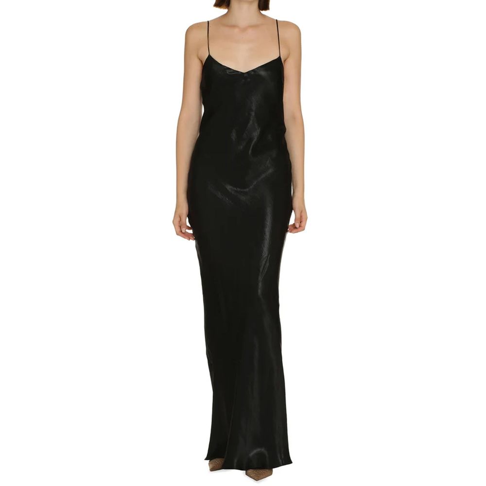 Saint Laurent Black Acetate Casual Dress - Image 2