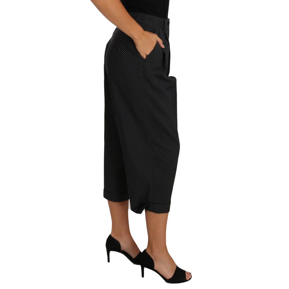 Dolce & Gabbana Black Cotton Pants - Image 2
