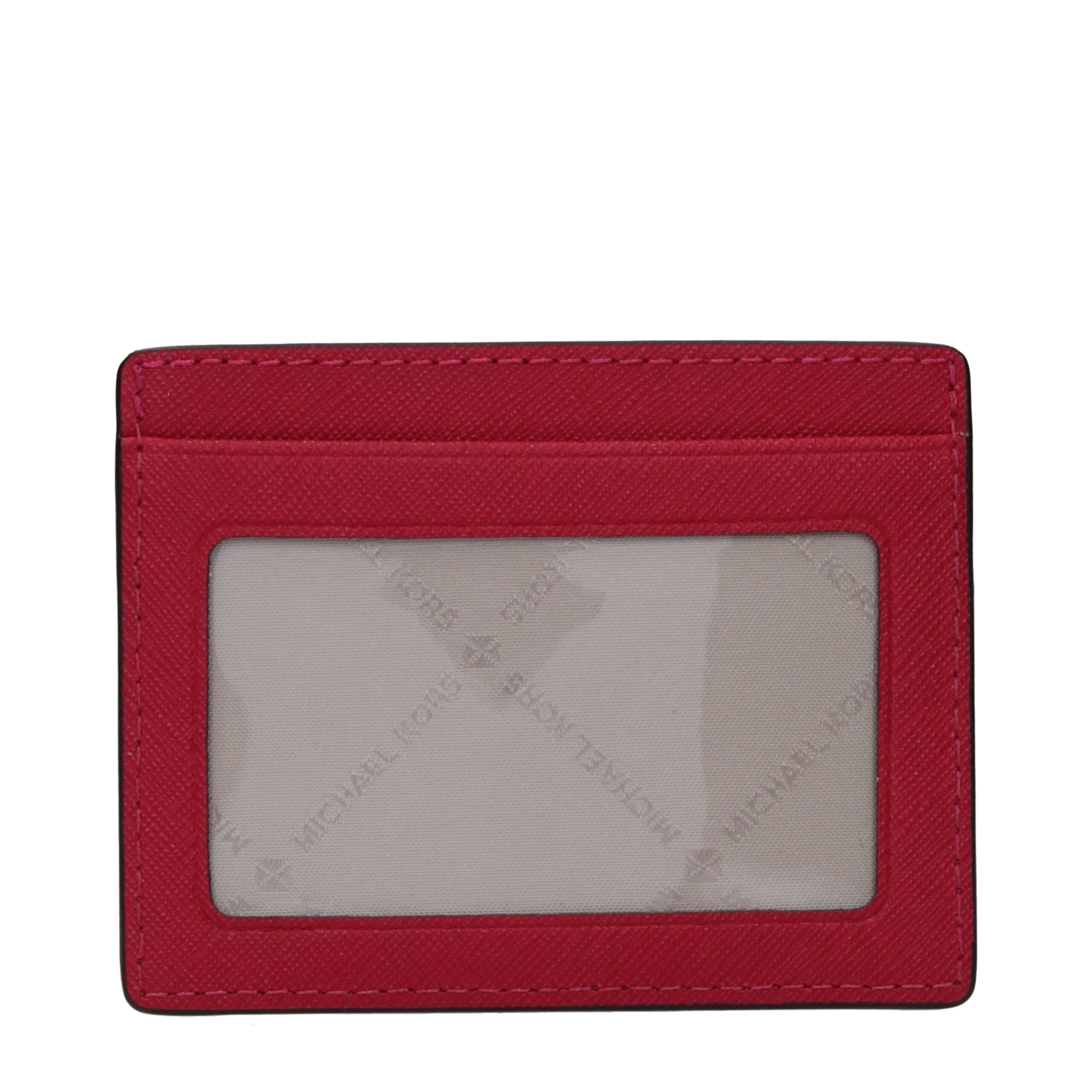 Michael Kors Red Leather Cardholder - Image 2