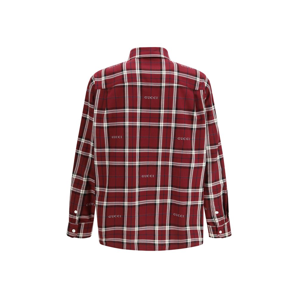 Gucci Multicolor Cotton Pattern Shirt - Image 2