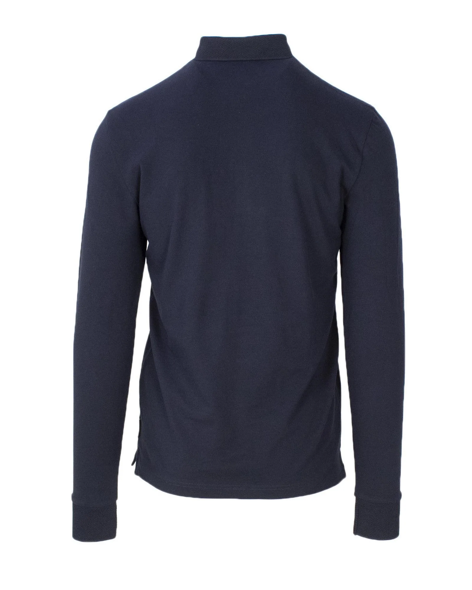 Armani Exchange Blue Cotton Polo Shirt - Image 2