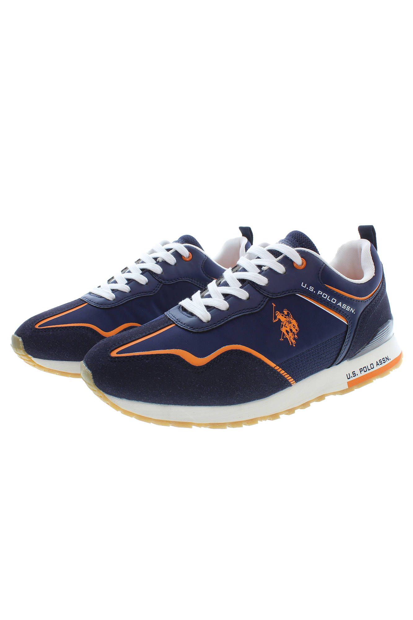 U.S. POLO ASSN. Blue Polyester Athletic Sneakers - Image 2