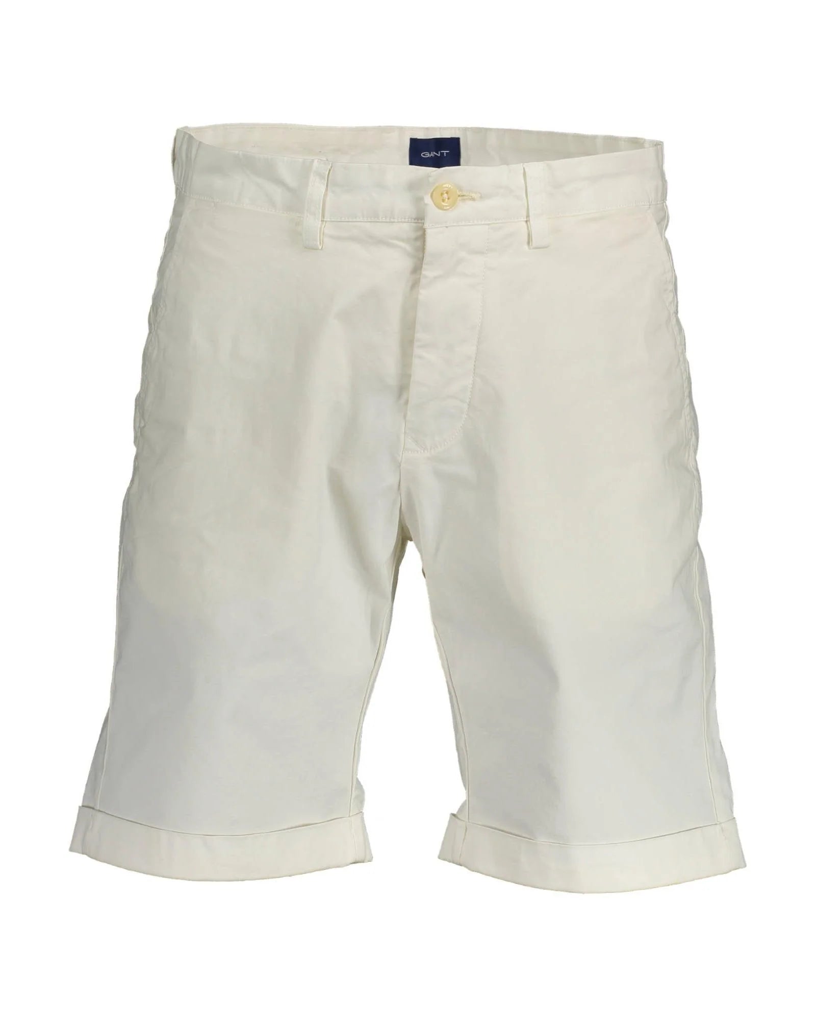 Gant White Cotton Bermuda Shorts - Image 2