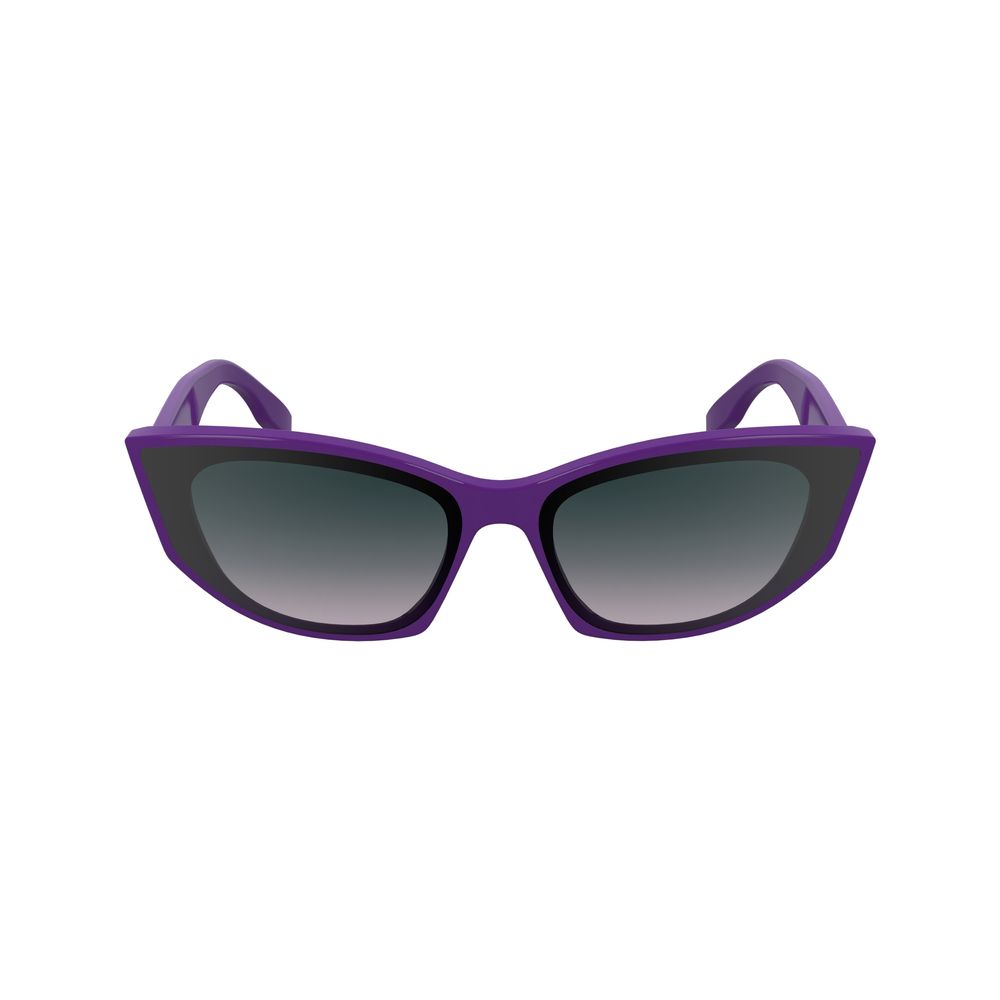 Karl Lagerfeld Purple Acetate Sunglasses - Image 2