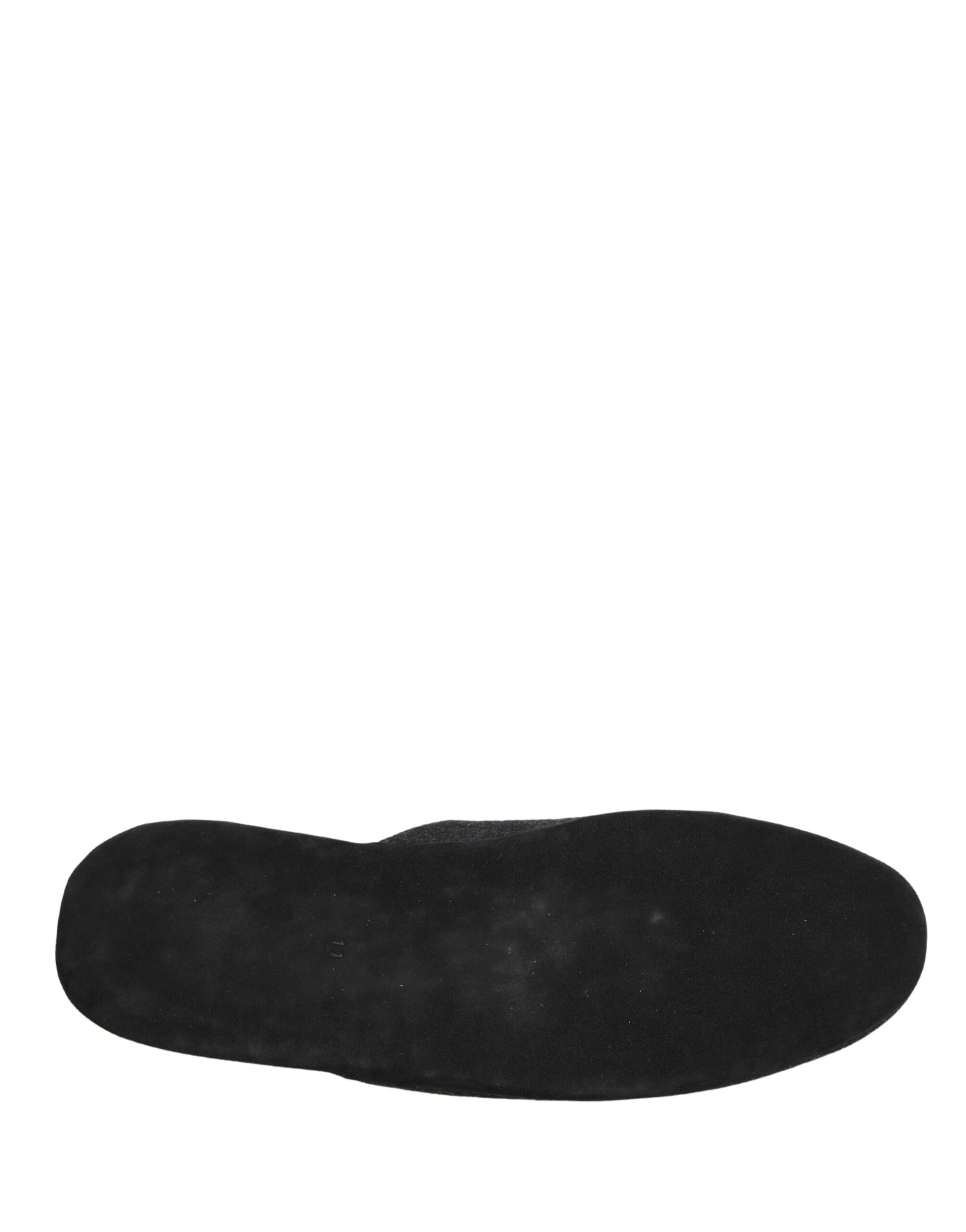 Dolce & Gabbana Anthracite Wool Cashmere Quilted Slippers Shoes - Image 8