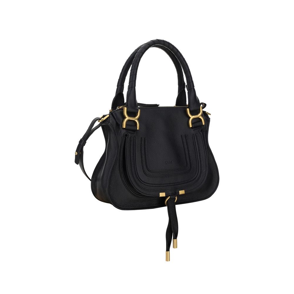 ChloƩ Black Calf Leather Bos Taurus Handbag - Image 2